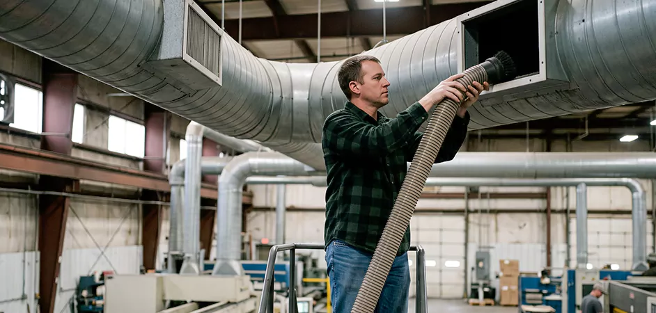 Post-Construction Duct Cleaning in North Bergen