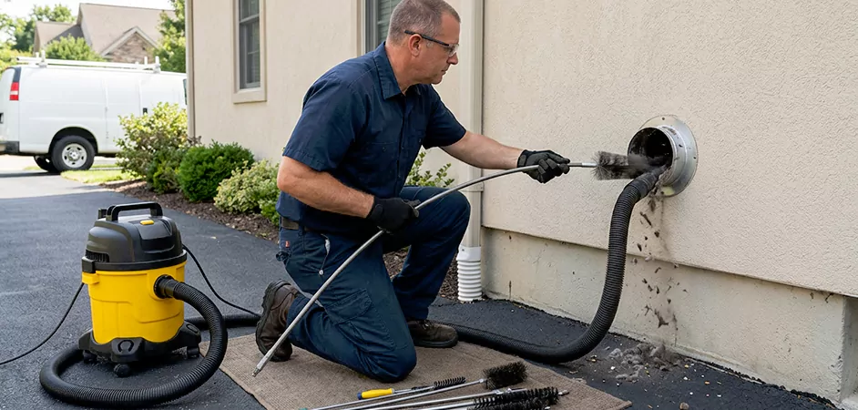 Eco Friendly Commercial Dryer Vent Cleaning in North Bergen